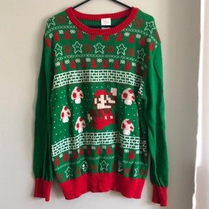 Mario Christmas sweater